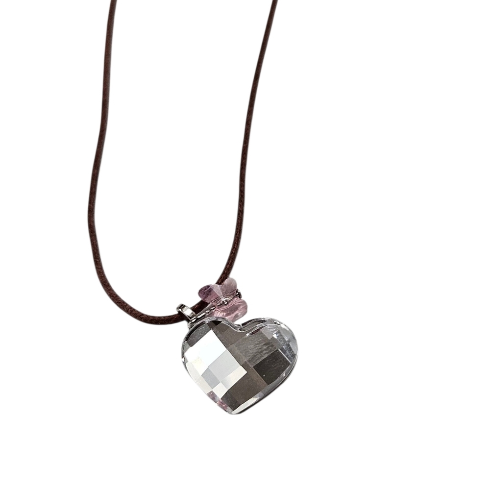 Swarovski Crystal Heart Pendant Necklace - Picture 3 of 4